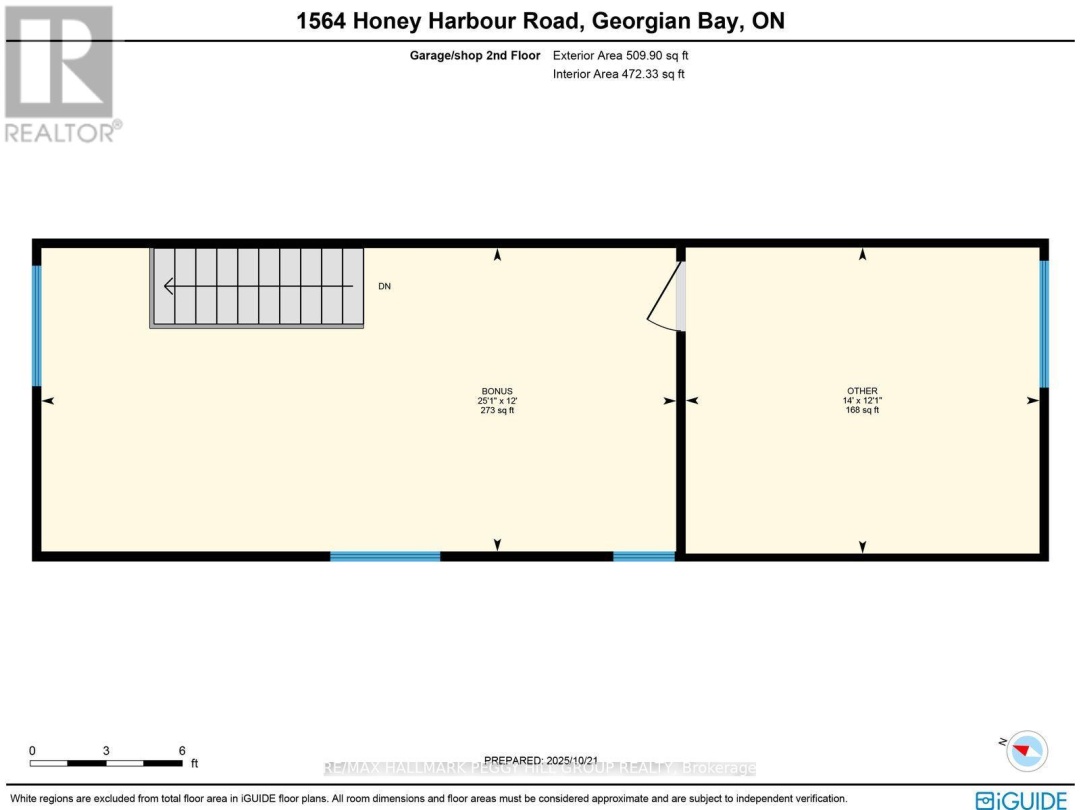 1564 HONEY HARBOUR ROAD, 