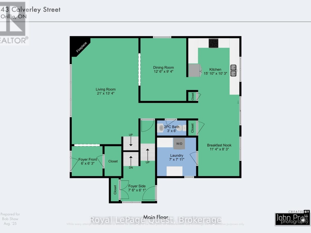 43 CALVERLEY STREET, 