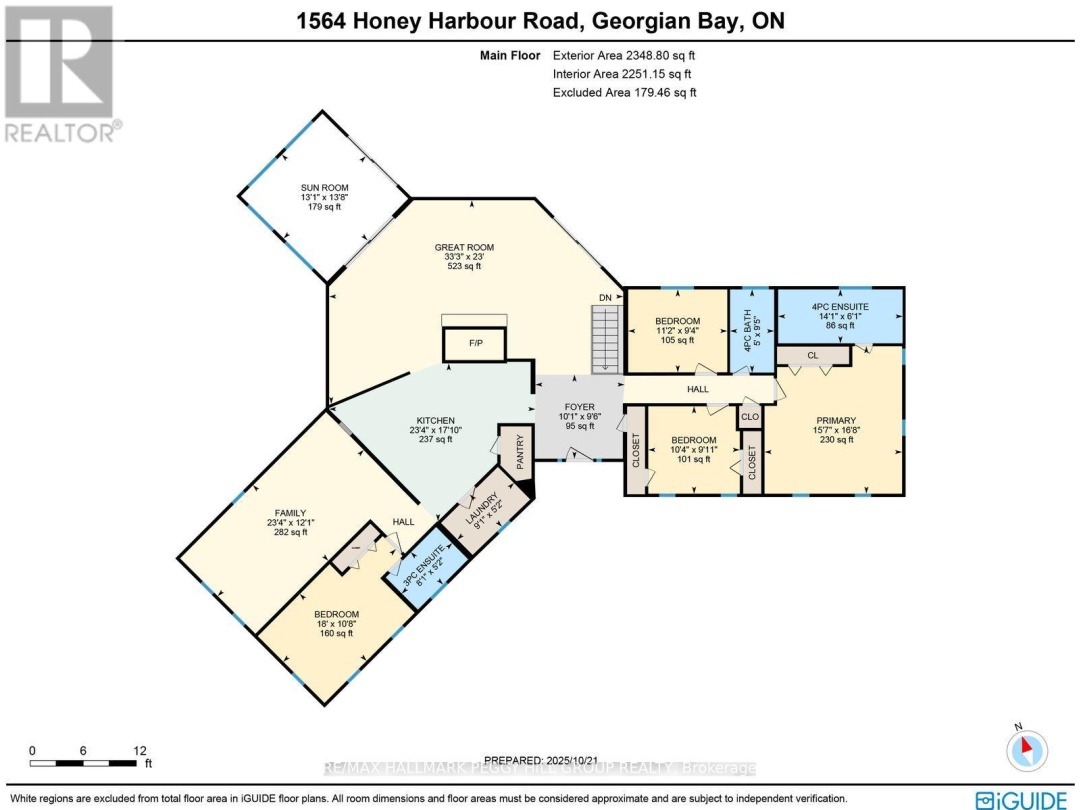 1564 HONEY HARBOUR ROAD, 
